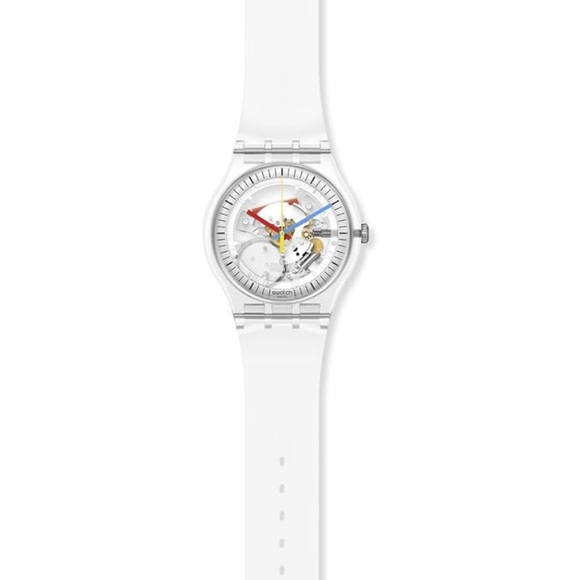 Swatch New Gent BIOSOURCED Clearly Quartz Watch - NEW in box - Picture 2 of 8